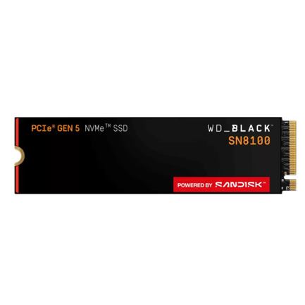 Unidad de Estado Sólido SanDisk WD Black SN8100 NVMe 4TB M.2 2280 14900/14000 MB/s