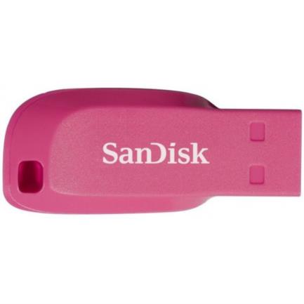 SDCMEMAB018 - Memoria USB SanDisk Flash Cruzer Blade 16GB USB 2.0 Color Rosa SDCZ50C-016G-B35PE