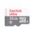 Memoria Micro SD SanDisk Ultra 32GB Micro SDHC UHS-I Clase 10 C/Adaptador Color Gris Rojo SDSQUNR-032G-GN3MA - Vista 2