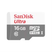 Memoria Micro SD SanDisk Ultra 64GB Micro SDXC UHS-I Clase 10 C/Adaptador Color Gris Blanco SDSQUNR-064G-GN3MA - Vista 3