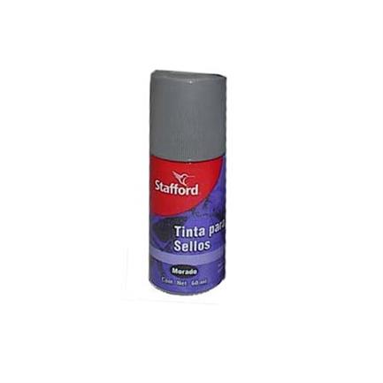Tinta p/sellos stafford roll-on morado 60ml