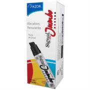 Marcador Permanente Signal Jumbo Punta Cincel Color Negro C/4 Pzas - Vista 5
