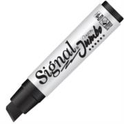 Marcador Permanente Signal Jumbo Punta Cincel Color Negro C/4 Pzas - Vista 4