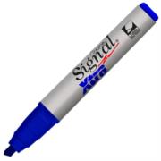 Marcador Permanente Signal Xtra 40003 Punta Cincel Color Azul C/12 Pzas - Vista 3