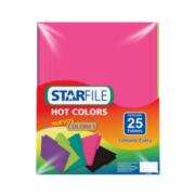 Folder StarFile Hot Colors Carta Color Arcoiris Cromático C/25 Pzas - Vista 3
