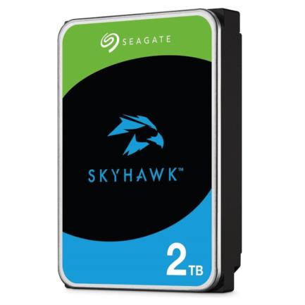 Disco Duro Interno Seagate SkyHawk 2TB 3.5" 5400RPM SATA lll 6Gbit/s Cache 256MB 1-8 Bahias para Videovigilancia - Vista 3