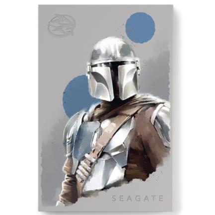 Disco duro externo (d90) seagate firecuda 2tb 2.5" usb 3.0 edicion starwars the mandalorian rgb para pc mac ps4/5 xbox o