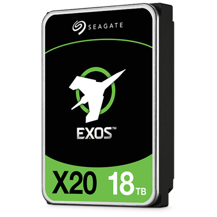 Disco Duro Seagate Interno EXOS X20 18TB 3.5 SATA3 6GB/S 256MB 7200RPM 24X7
