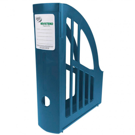 Revistero sablon azul carta