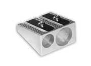 SACAPUNTAS MAE METALICO DOBLE TRIANGULAR C/12 PZAS - Vista 3