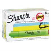 Resaltador sharpie tank color verde c/12 piezas