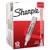Marcador permanente Sharpie tank barril plastico rojo c/12 - Vista 5