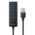 Hub Steren USB 3.0 de 4 Puertos Cable 12.5cm Color Negro - Vista 4