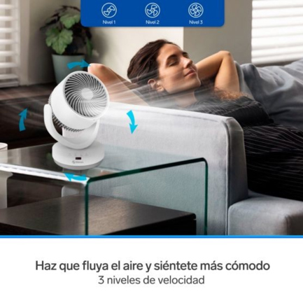 Ventilador steren oscilador para escritorio
