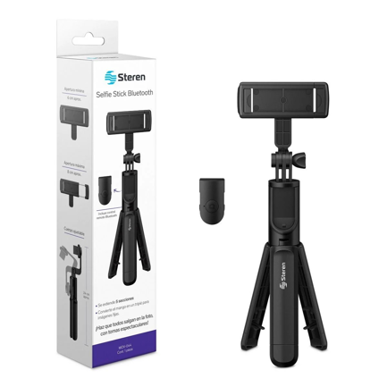 Steren Selfie Stick Bluetooth con Tripie - Vista 4