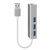 Adaptador Steren USB 3.0 a Gigabit RJ45 con Hu - Vista 2