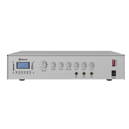 Amplificador de Audio Steren  210W con Bluetooth
