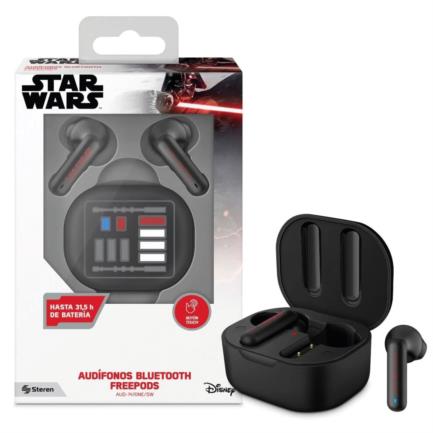 Aud&iacute;fonos steren freepods touch tws star wars manos libres bluetooth color negro