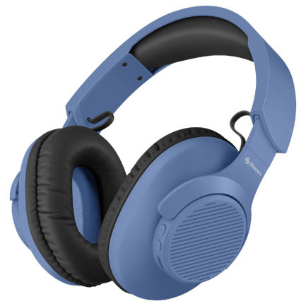 AUDIFONOS STEREN BT CON BAT 30 H ASIST VOZ