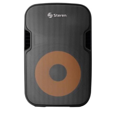 Bafle steren semi profesional 15" bluetooth/mp3/aux/micr&oacute;fono 3000 w pmpo color negro