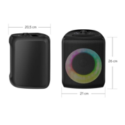 Bocina Bluetooth Steren con Bass Boost - Vista 11