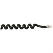CABLE ESPIRAL TELEFONICO P/AURICULAR 2.1M NEGRO - Vista 5