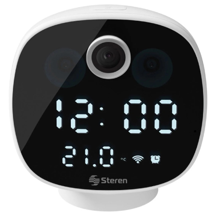 C&aacute;mara steren con reloj digital 2mp/vga fhd 1080p/vga15 fps 90° wifi