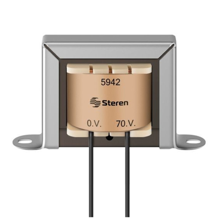 Transformador de Linea Steren 70V DE 3/6/9/12W - Artículos Promocionales MAS RECIO