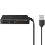 Lector de Tarjetas Multiformato USB Steren USB 680 para SD microSD CF MS y más - Vista 3