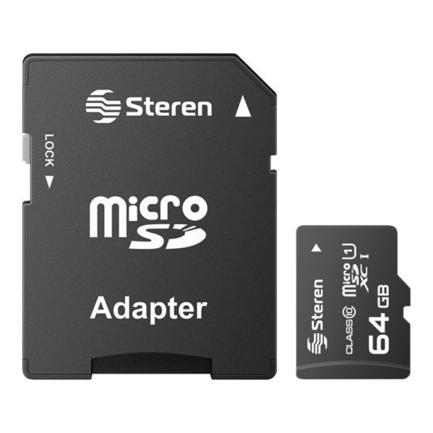 Memoria Steren MicroSD XC 64 GB