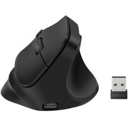 MOUSE STEREN BT + RF ERGONOMICO BAT REC MULTIEQUIPO (MULTIDISPOSITIVO PUEDES MANEJAR 2 DISPOSITIVOS A LA VEZ ) - Vista 5