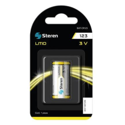 Pila steren litio tipo cilindro 1400 mah 1 pieza