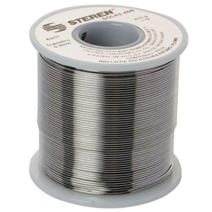 Steren rollo de 450gr de soldadura 60/40 de 1 mm