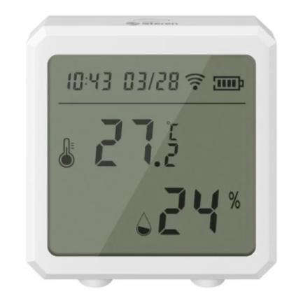 Sensor wi-fi steren temperatura y humedad con pantalla digital