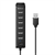 Hub Steren USB 7 Puertos con Eliminador de 2A Color Negro - Vista 2
