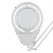 Lámpara LED Steren con Lupa 5x Brazo Artículado Color Blanco - Vista 6