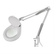 Lámpara LED Steren con Lupa 5x Brazo Artículado Color Blanco - Vista 5