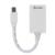 Adaptador Steren Mini DisplayPort/Thunderbolt a HDMI Windows/Mac Color Blanco - Vista 8