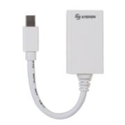 Adaptador Steren Mini DisplayPort/Thunderbolt a HDMI Windows/Mac Color Blanco - Vista 9