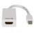Adaptador Steren Mini DisplayPort/Thunderbolt a HDMI Windows/Mac Color Blanco - Vista 4