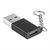 Adaptador Steren Tipo Llavero Jack USB-C a Plug USB 3.0 - Vista 2
