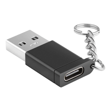 Adaptador steren tipo llavero jack usb-c a plug usb 3.0