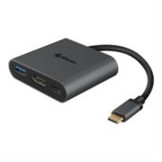 Adaptador Steren USB-C a HDMI/USB 3.0/USB-C Color Negro - Vista 9