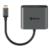 Adaptador Steren USB-C a HDMI/USB 3.0/USB-C Color Negro - Vista 2