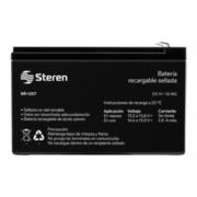 Batería Steren Sellada Ácido-Plomo 12 Vcc 7 Ah Color Negro - Vista 4