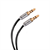 Cable auxiliar steren plug a plug 3.5mm ultradelgado conectores reforzados 90cm