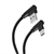 Cable Steren USB a USB-C Conectores a 90 grados 1.2m Color Negro - Vista 2