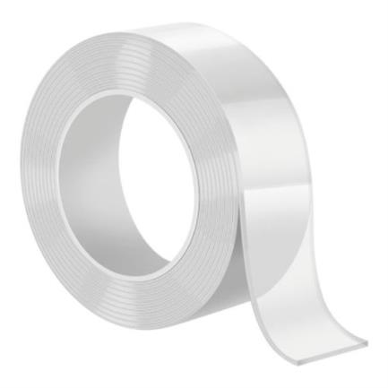 Cinta mágica steren nano stick de gel doble cara reutilizable 3m