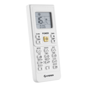 Control remoto steren universal para aire acondicionado color blanco