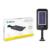 Lámpara LED Steren Sensor de Movimiento Panel Solar Batería Recargable Color Negro - Vista 6